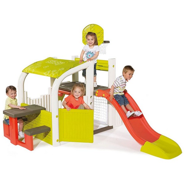 Продукт Smoby - Кът за спорт с баскетболен кош - 0 - BG Hlapeta